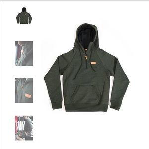 Flag nor Fail performance 1/4 zip hoodie